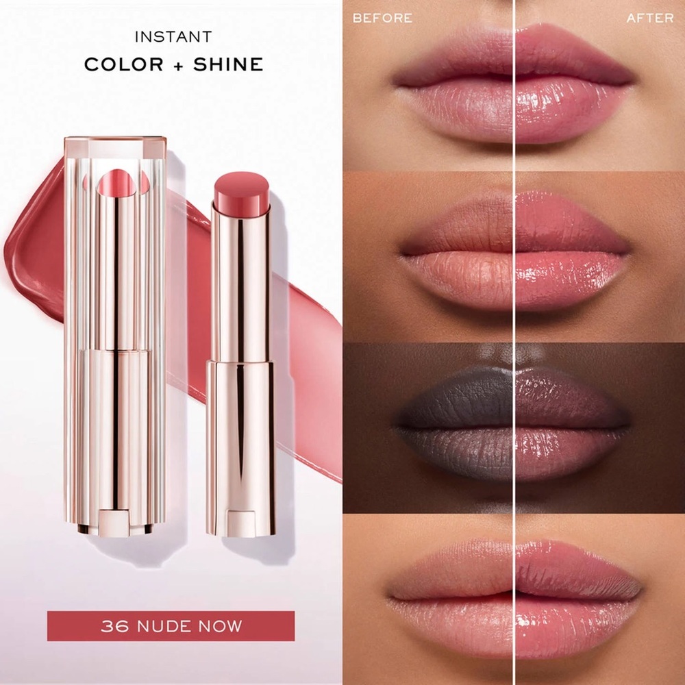 Lancome LIP Idole SQUALANE BUTTERGLOW lip balm in shade #36 nude now